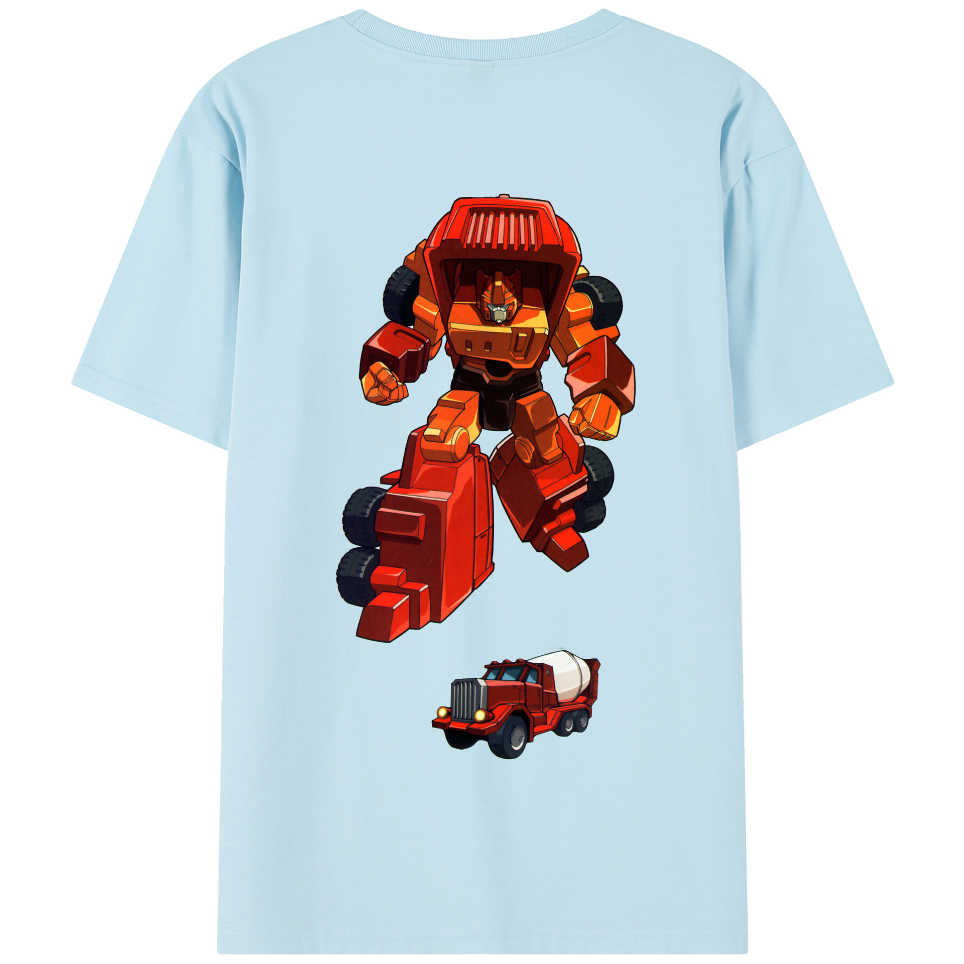 （画像用）  綿100％半袖Tシャツ（背面プリント）